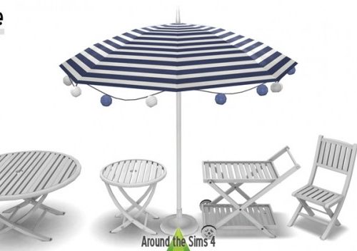 BBQ Time set at Around the Sims 4