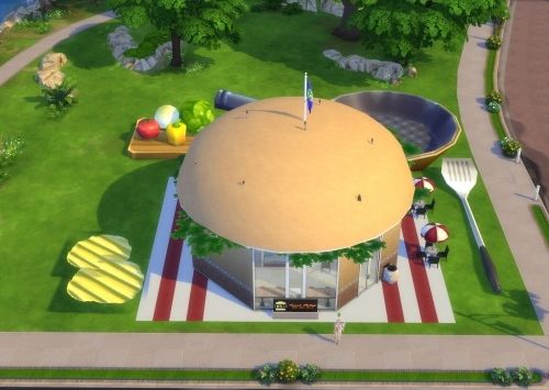 Burger restaurant