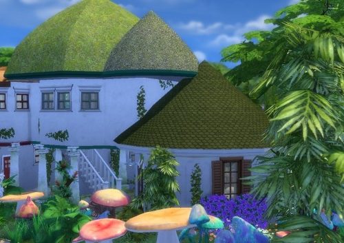 Schtroumpf’ House by valbreizh