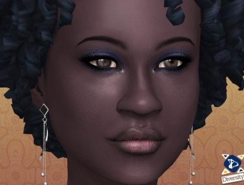 Natural Lipstick with shine for Dark skintones by lilotea at Mod The Sims