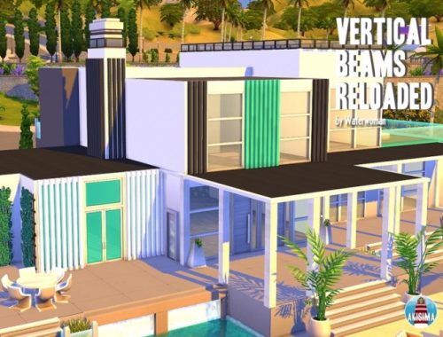 Vertical Beams Reloaded by Waterwoman at Akisima