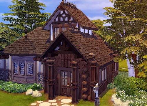 Rustic House at Akai Sims – kaibellvert