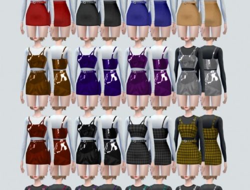 O-ring Top With Skirt at NEWEN