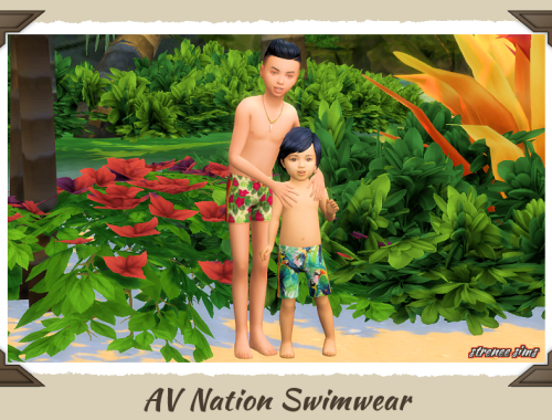 AV Nation Inspired Swimwear - Toddlers