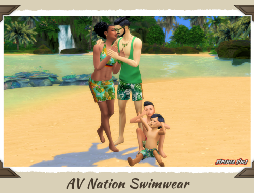 AV Nation Inspired Swimwear - Men's