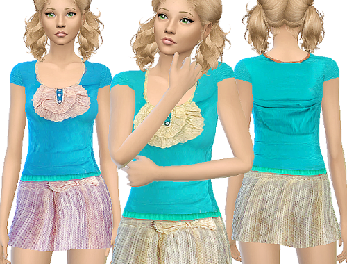 Sixsixsims Harajuku outfits conversion
