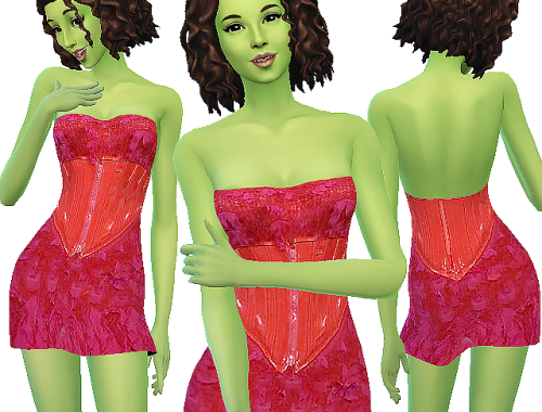 Glamsim Christina Aguilera mini dresses conversion