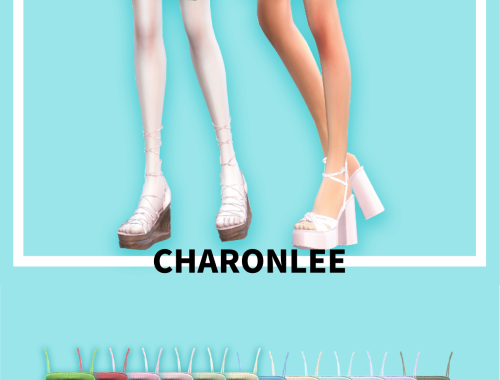 【CHARONLEE】Knit slip dress with belt