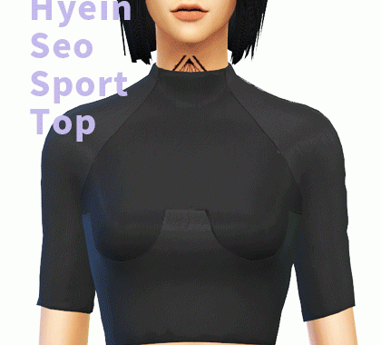 【CHARONLEE】Hyein Seo sport top