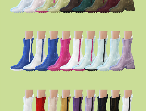 【CHARONLEE】 Chloé betty rain boots