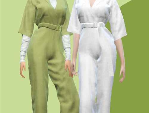 【CHARONLEE】Edition cargo jumpsuit