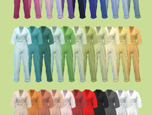 【CHARONLEE】Edition cargo jumpsuit