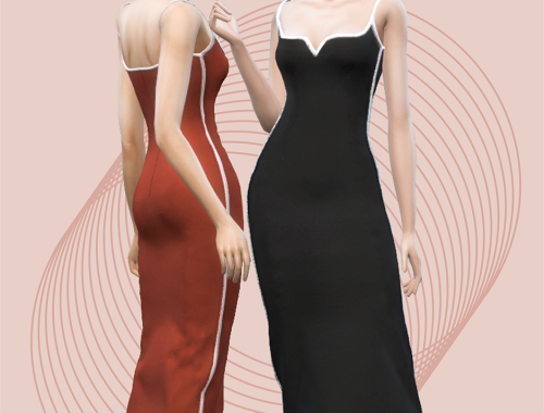 【CHARONLEE】Paris Georgia heart dress