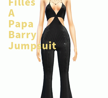 【CHARONLEE】Filles A Papa Barry jumpsuit