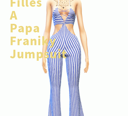 【CHARONLEE】Filles A Papa Franiky jumpsuit