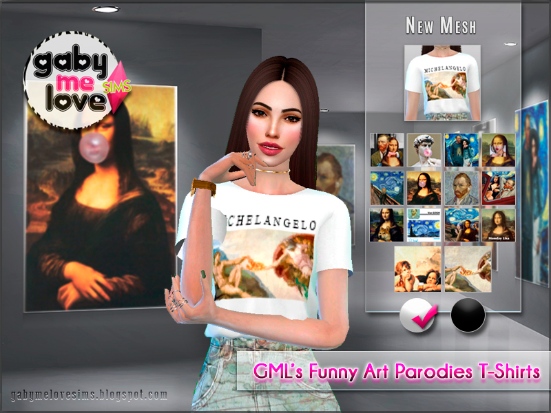 GML's Funny Art Parodies T-Shirts - Image 2