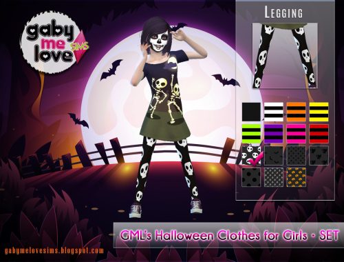 GML's Halloween Clothes for Girls