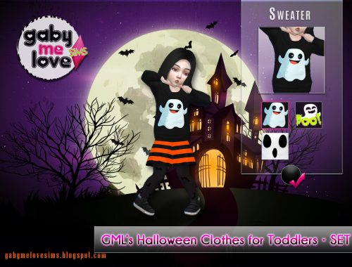 GML’s Halloween Clothes for Toddlers • SET