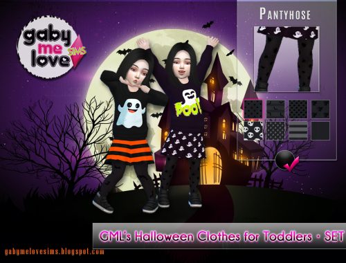 GML’s Halloween Clothes for Toddlers • SET
