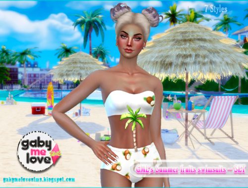 GML's Summer fruits swimsuits ~ SET