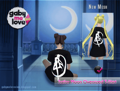 Sailor Moon Oversized T-Shirt