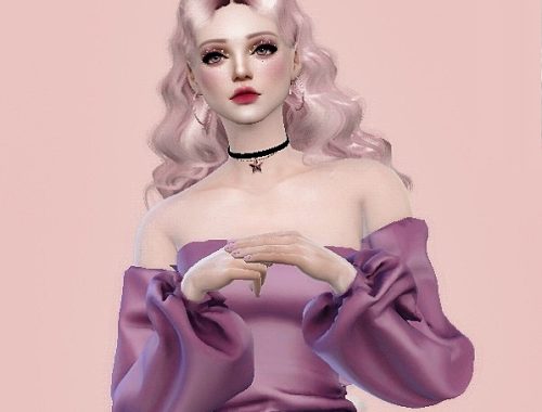 The Sims 4 | PURPLE COLOUR | Female
