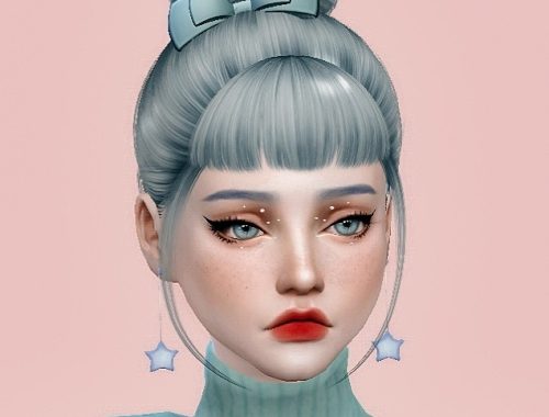 The Sims 4 | BLUE COLOUR | Female