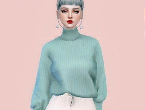 The Sims 4 | BLUE COLOUR | Female