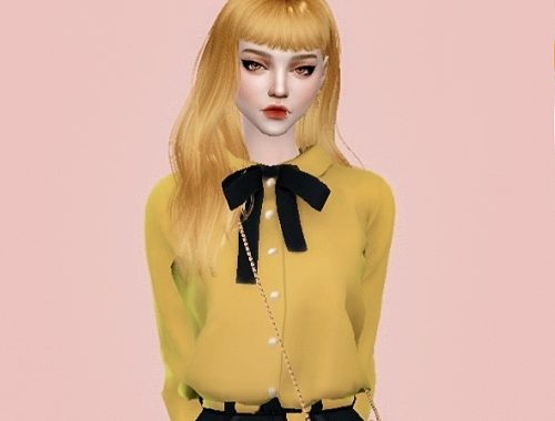 The Sims 4 | YELLOW COLOUR | Female
