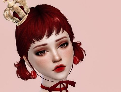 The Sims 4 | RED COLOUR | Female