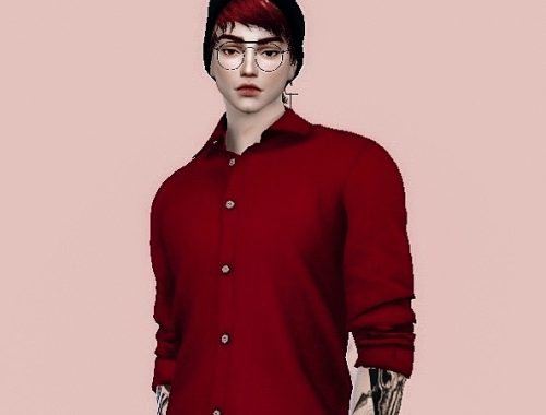The Sims 4 | RED COLOUR | Male