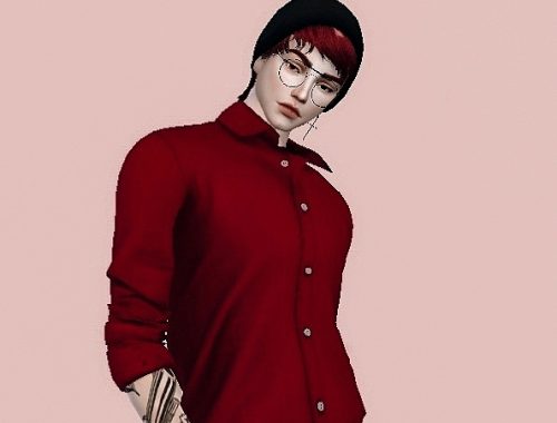 The Sims 4 | RED COLOUR | Male