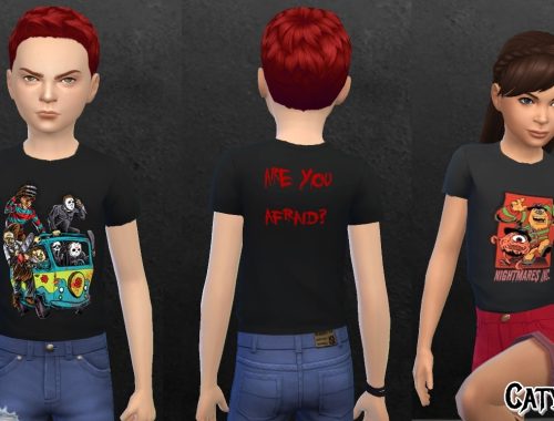 Horror Tees For Kids V1