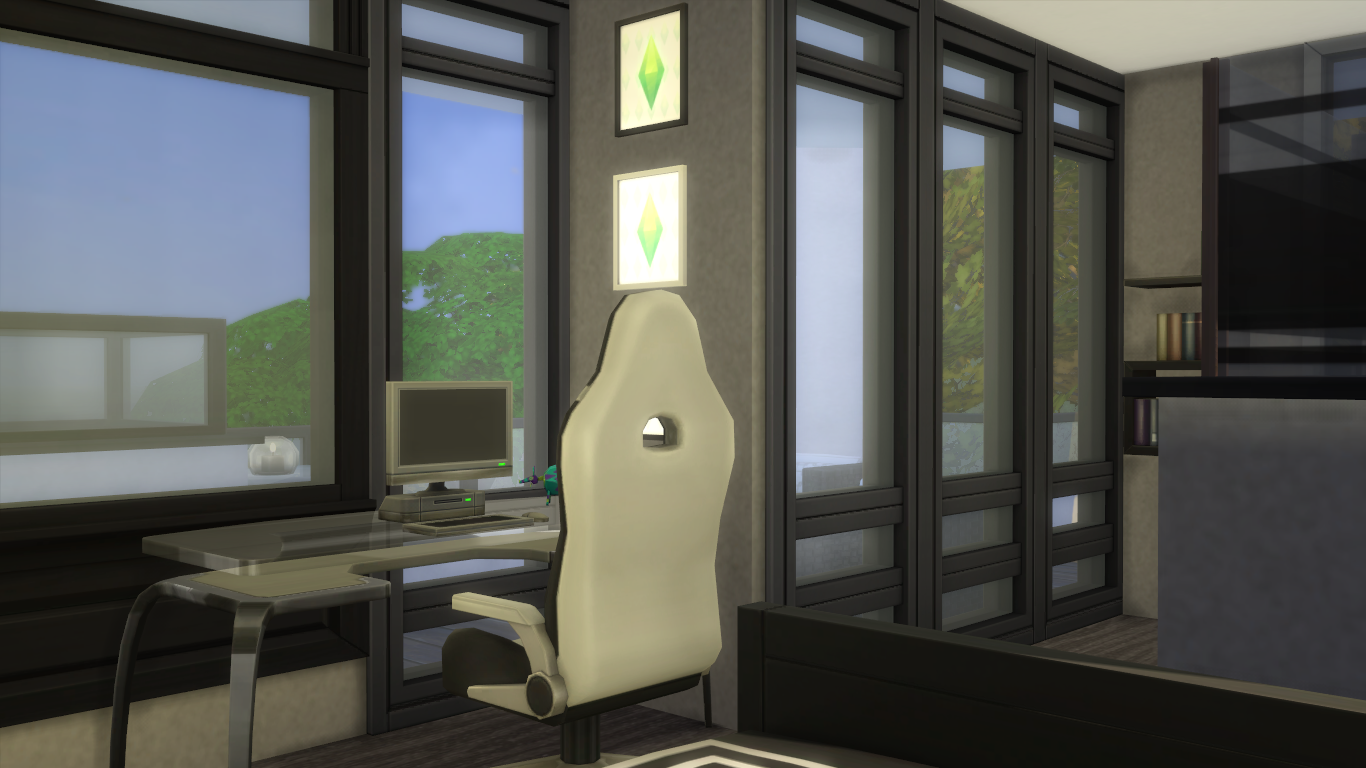 Modern high-tech house - The Sims 4 Catalog
