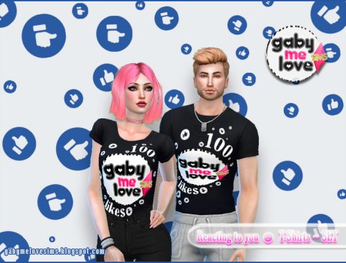 Reacting to you ☻ T-Shirts ~ SET