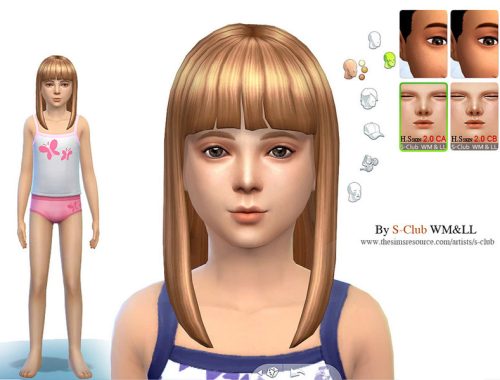 S-Club WMLL thesims4 H.S ND skintones2.0