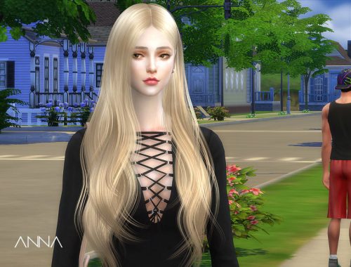 sclub ts4 hair Anna n10