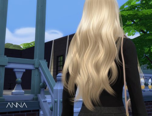 sclub ts4 hair Anna n10
