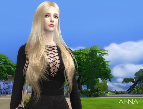 sclub ts4 hair Anna n10