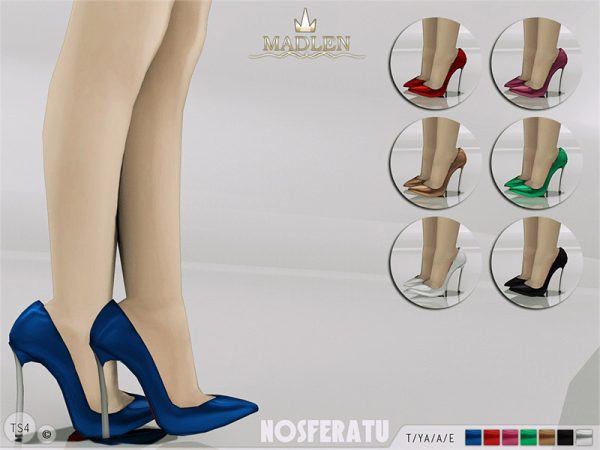 Madlen Nosferatu Shoes - The Sims 4 Catalog