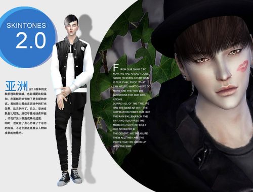 ASIAN skintones2.0 ALL AGE by S-Club