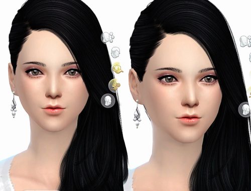 S-Club LL thesims4 Eyebrows F04