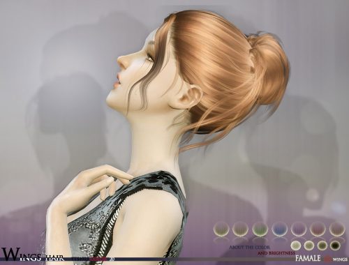 Wings Hair SIMS4 TTS1023 F