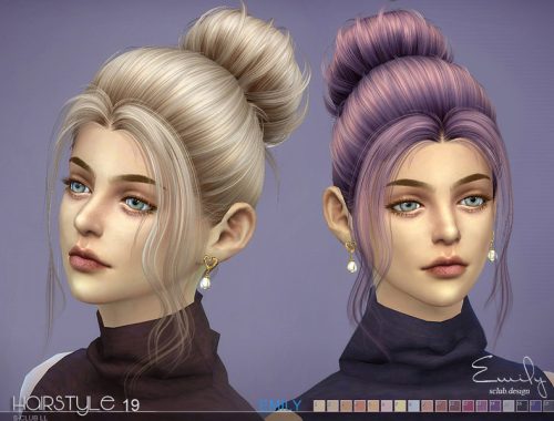 sclub ts4 hair Emily n19