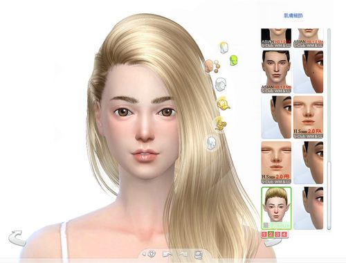 S-Club ts4 HS Snow Elf skintones (F)1.0