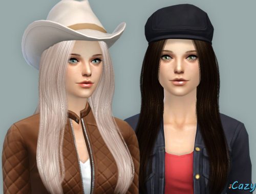 Over The Light Hairstyle - Sims 4