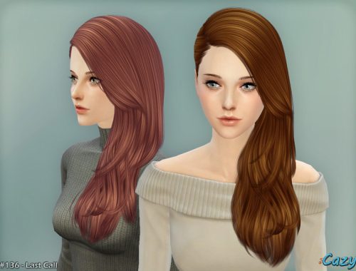 Last Call Hairstyle - Sims 4