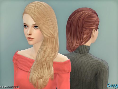 Last Call Hairstyle - Sims 4
