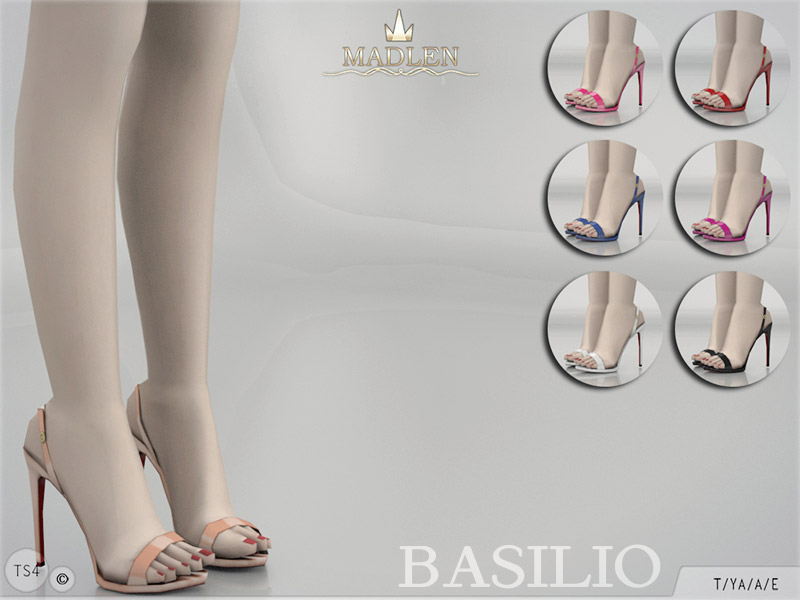 Madlen Basilio Shoes - The Sims 4 Catalog