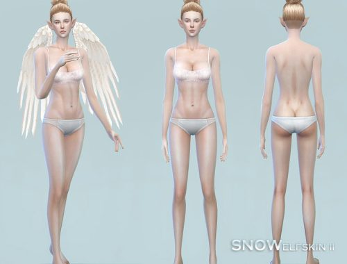 S-Club ts4 Snow Elf skintones all-age II